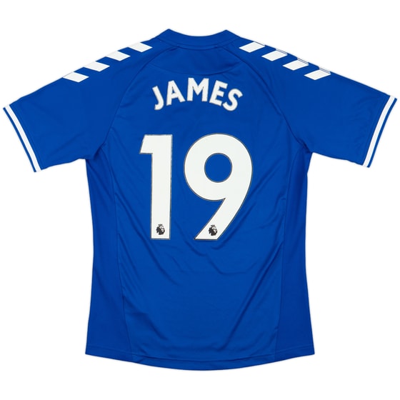 2020-21 Everton Home Shirt James #19 - 5/10 - (M)