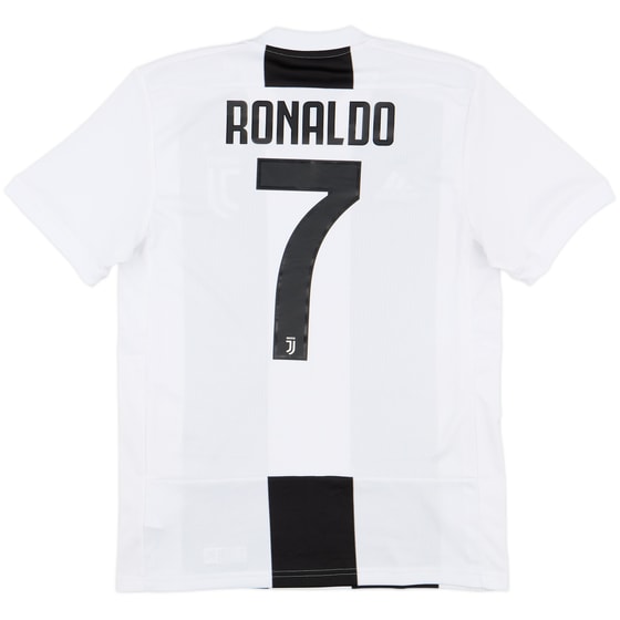 2018-19 Juventus Home Shirt Ronaldo #7 - 10/10 - (S)