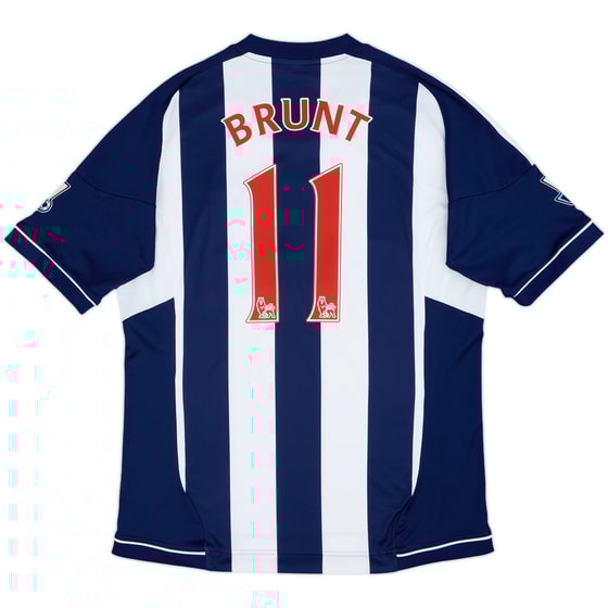 2012-13 West Brom Home Shirt Brunt #11 - 8/10 - (L)