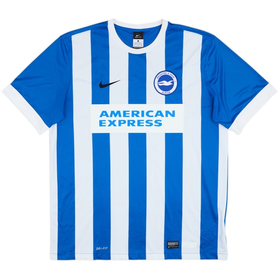 2014-16 Brighton Home Shirt - 8/10 - (XL)