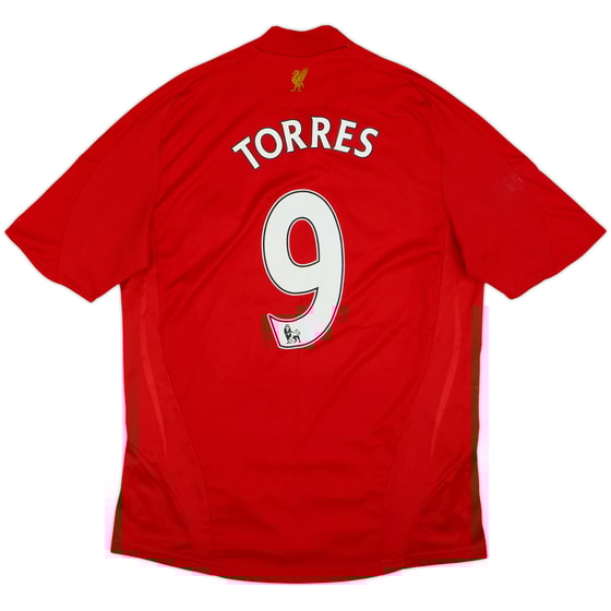 2008-10 Liverpool Home Shirt Torres #9 - 5/10 - (M)