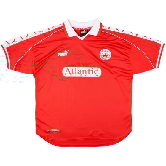 1999-00 Aberdeen Home Shirt - 9/10 - (XL)