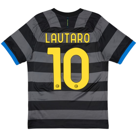 2020-21 Inter Milan Third Shirt Lautaro #10 - 9/10 - (S)