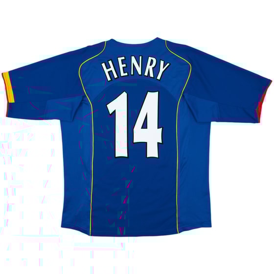 2004-06 Arsenal Away Shirt Henry #14 - 8/10 - (M)
