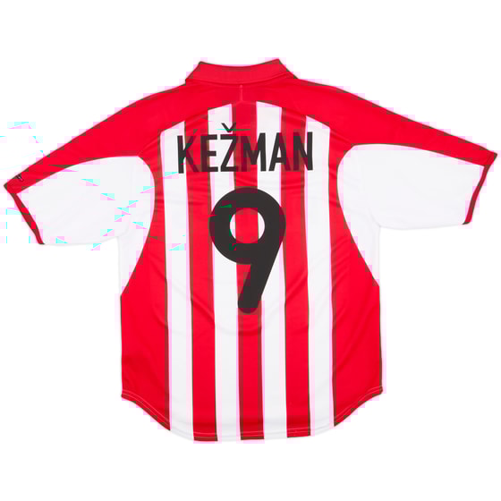 2000-02 PSV Home Shirt Kezman #9 - 8/10 - (M)