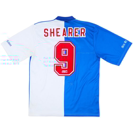1994-95 Blackburn Home Shirt Shearer #9 - 7/10 - (L)