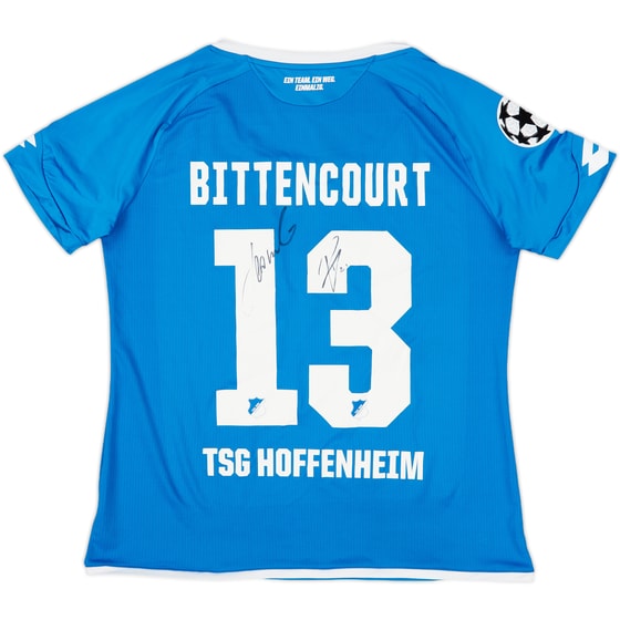 2018-19 TSG Hoffenheim Signed Home Shirt Bittencourt #10 - 10/10 - (Women's XXL)