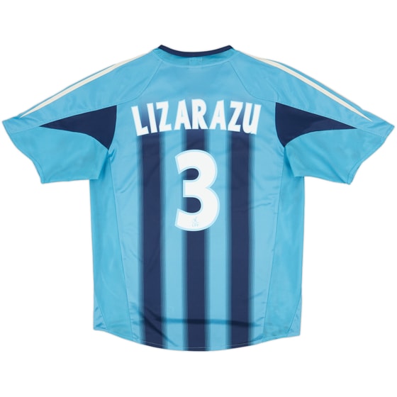 2004-05 Olympique Marseille Away Shirt Lizarazu #3 - 7/10 - (M)