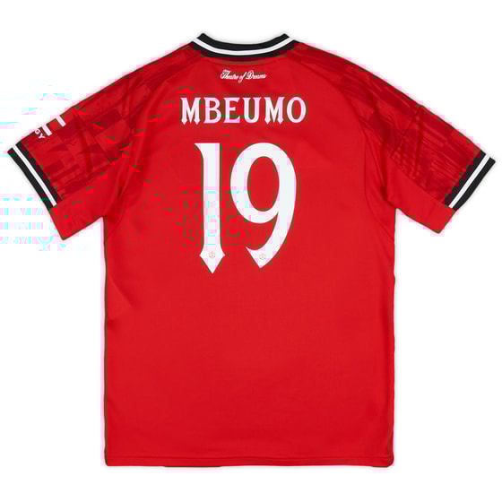 2025-26 Manchester United Home Shirt Mbeumo #19 (KIDS)