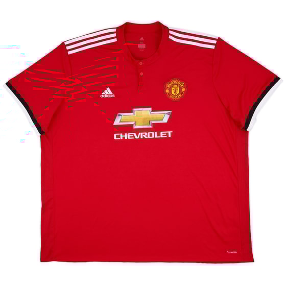 2017-18 Manchester United Home Shirt - 9/10 - (4XL)
