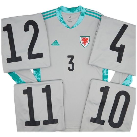 2020-21 Wales Player Issue GK/Third Shirt # - 7/10 - (L)