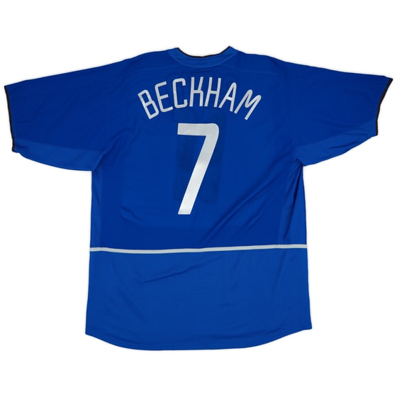 2002-03 Manchester United Third Shirt Beckham #7 - 5/10 - (XL)