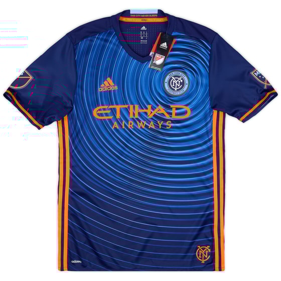2016-17 New York City Authentic Away Shirt (M)