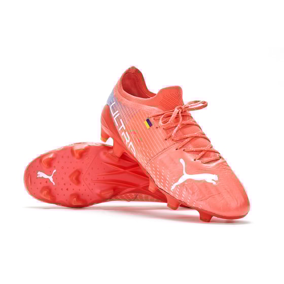 2021 Puma Match Worn Ultra 1.3 L Football Boots (Oleksandr Zinchenko) - 3/10 - FG/AG 7½