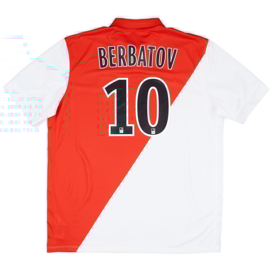 2014-15 Monaco Home Shirt Berbatov #10 - 9/10 - (XL)