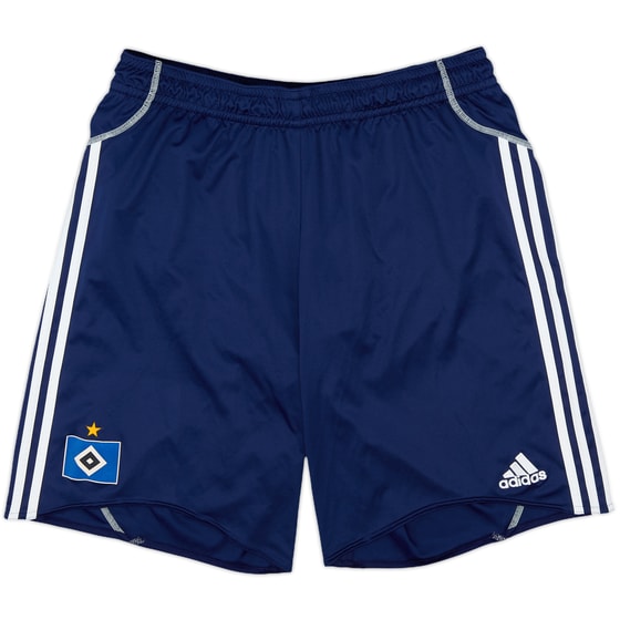 2010-11 Hamburg adidas Training Shorts - 9/10 - (XL)