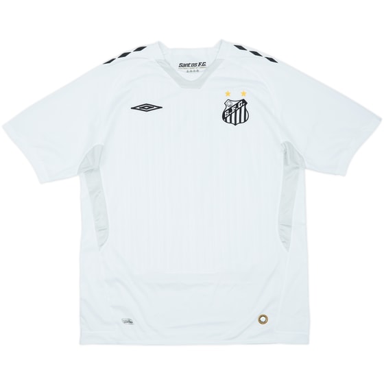 2009 Santos Home Shirt #3 - 9/10 - (XL)