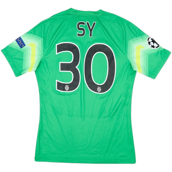 2014-15 Monaco Match Issue Champions League GK Shirt Sy #30