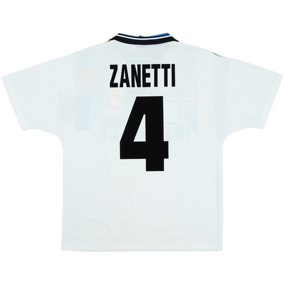 1995-96 Inter Milan Third Shirt Zanetti #4 - 6/10 - (M)