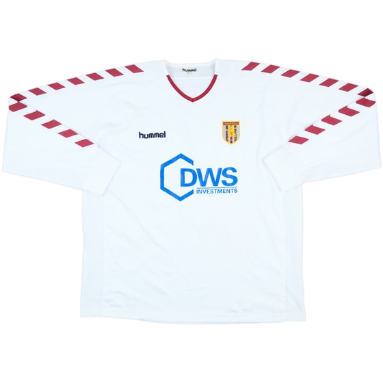 2004-05 Aston Villa Match Issue Away L/S Shirt #20