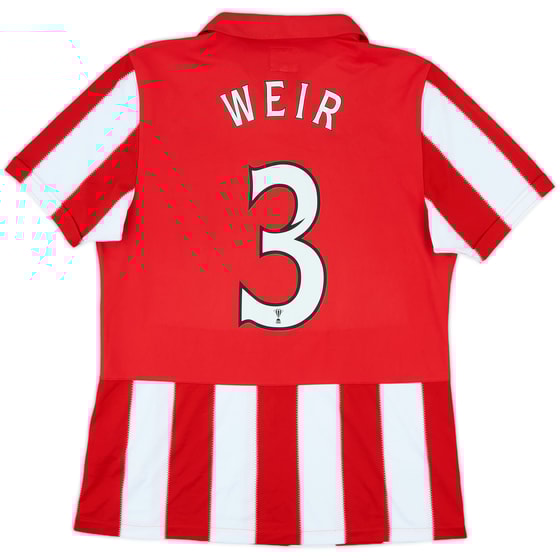 2010-11 Rangers Away Shirt Weir #3 - 8/10 - (S)