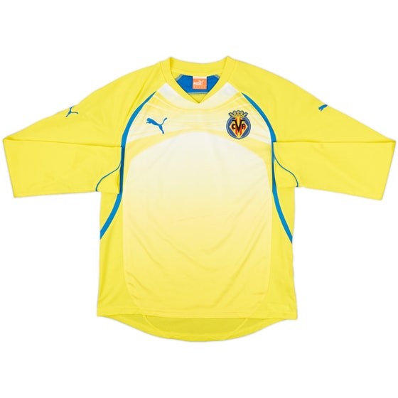 2010-11 Villarreal Puma Training L/S Shirt - 8/10 - (M)