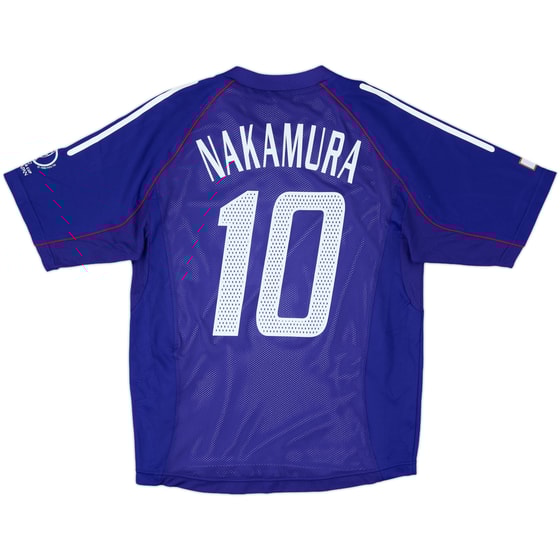 2002-04 Japan Player Issue Home Shirt Nakamura #10 - 8/10 - (M)