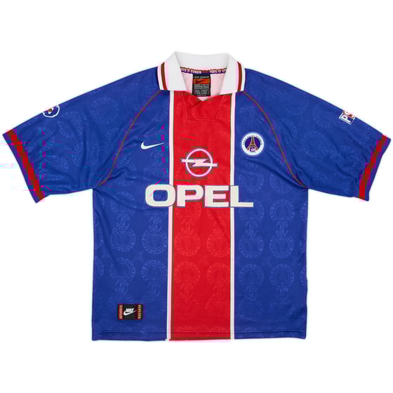 1996-97 Paris Saint-Germain Home Shirt - 7/10 - (XL)
