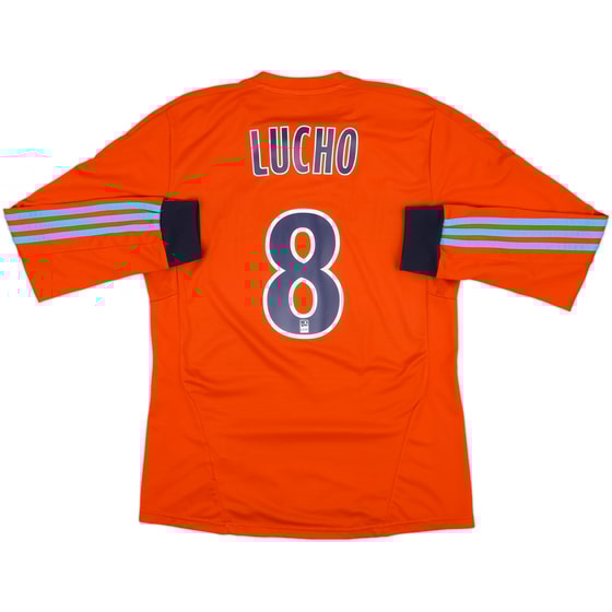 2011-12 Olympique Marseille Third L/S Shirt Lucho #8 - 10/10 - (M)