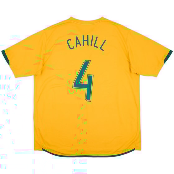 2006-08 Australia Home Shirt Cahill #4 - 8/10 - (XXL)