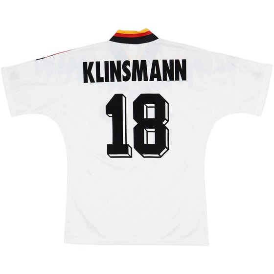 1994-96 Germany Home Shirt Klinsmann #18 - 8/10 - (M)
