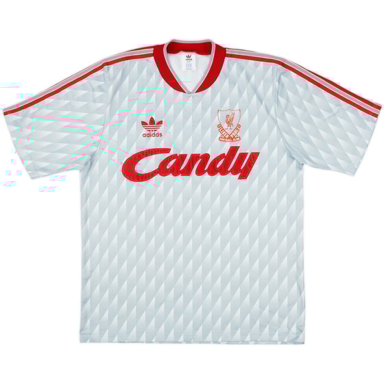 1989-91 Liverpool Away Shirt - 7/10 - (M/L)