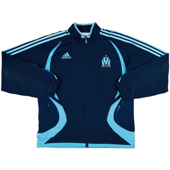 2006-07 Olympique Marseille adidas Track Jacket - 8/10 - (M/L)
