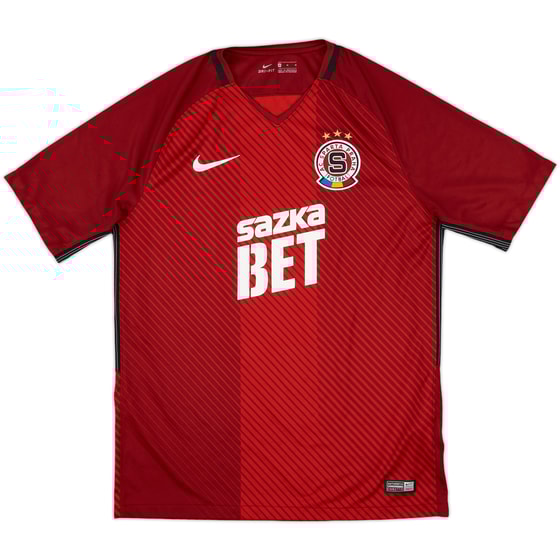 2017-18 Sparta Prague Home Shirt - 7/10 - (M)