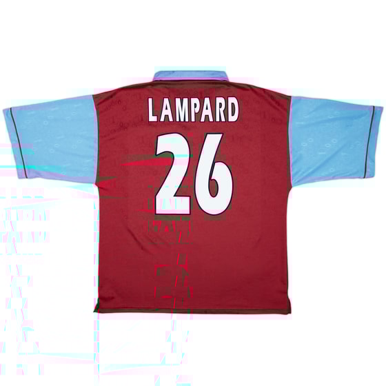 1995-97 West Ham Centenary Home Shirt Lampard #26 - 5/10 - (XL)