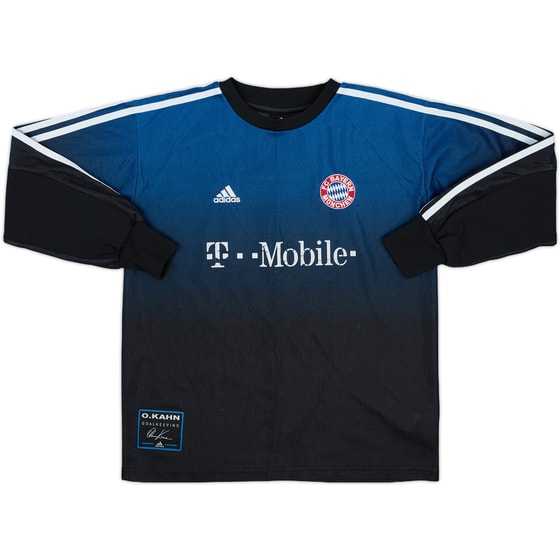 2002-03 Bayern Munich GK Shirt Kahn #1 - 4/10 - (XL.Boys)