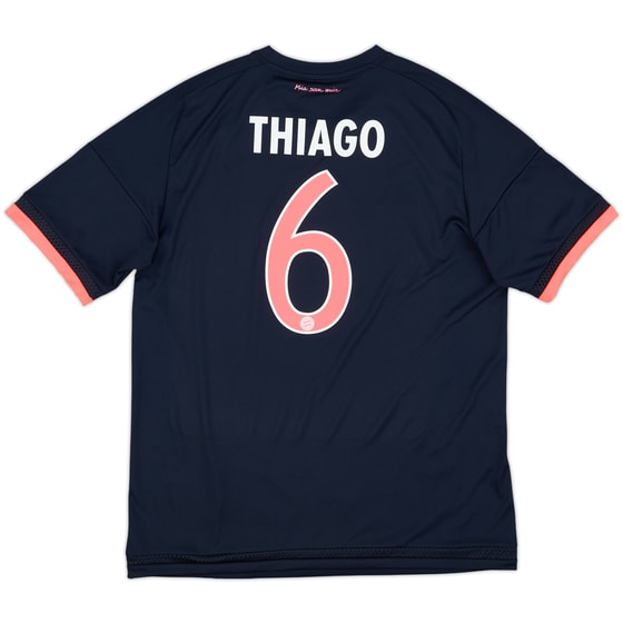 2015-16 Bayern Munich Third Shirt Thiago #6 - 8/10 - (L)