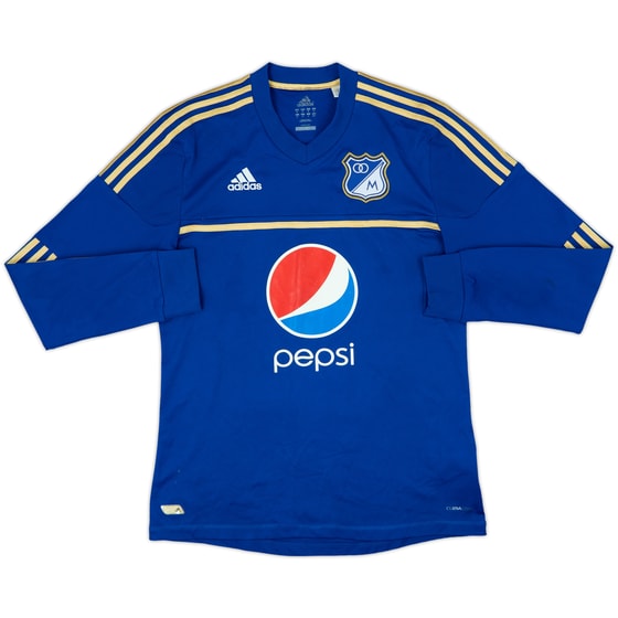 2010 Millonarios Home L/S Shirt - 6/10 - (M)