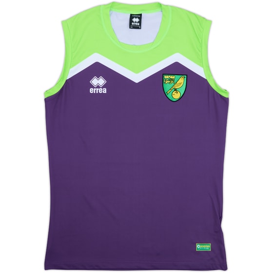 2016-17 Norwich Errea Training Vest - 9/10 - (L)