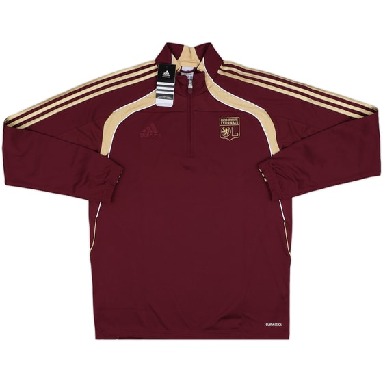 2010-11 Lyon adidas 1/4 Zip Drill Top (L)