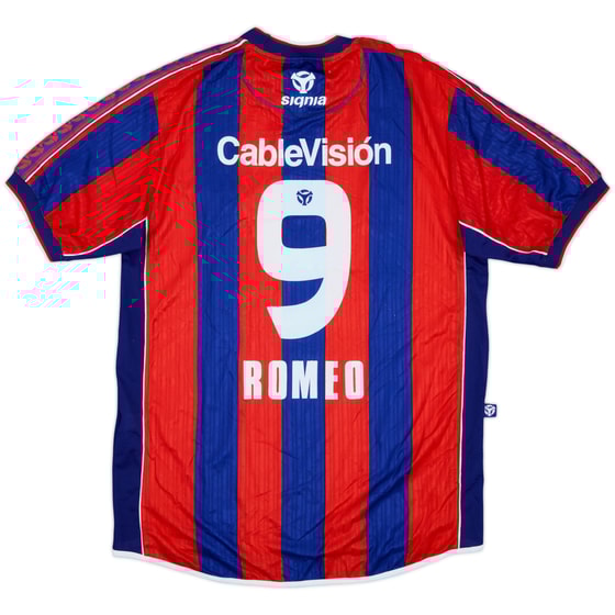 2000-01 San Lorenzo Home Shirt Romeo #9 (XL)