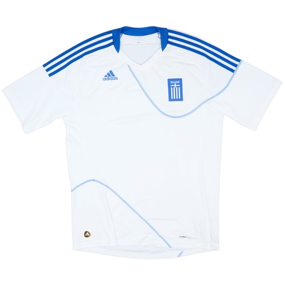2010-11 Greece Home Shirt - 9/10 - (L)