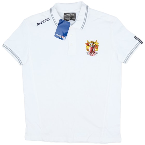 2017-18 Stevenage Macron Polo Shirt (S)
