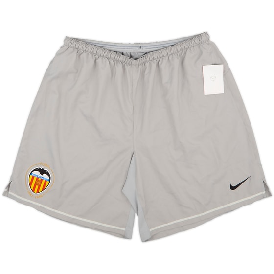 2007-08 Valencia Authentic GK Shorts (XL)