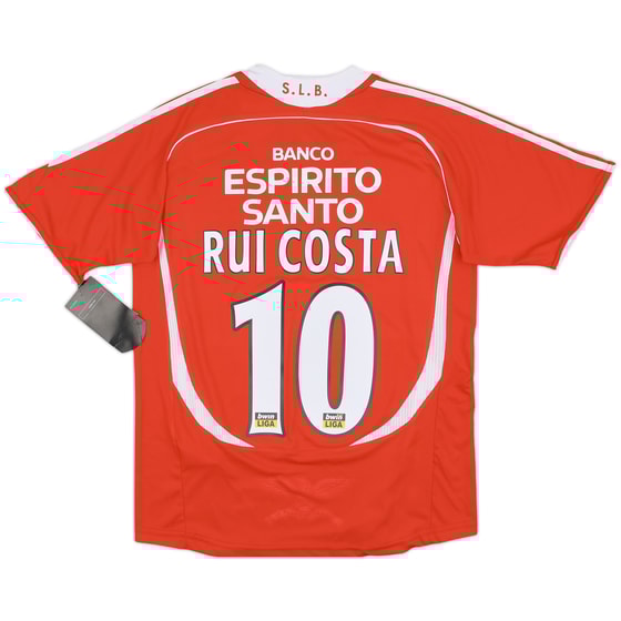 2006-07 Benfica Home Shirt Rui Costa #10 (M)