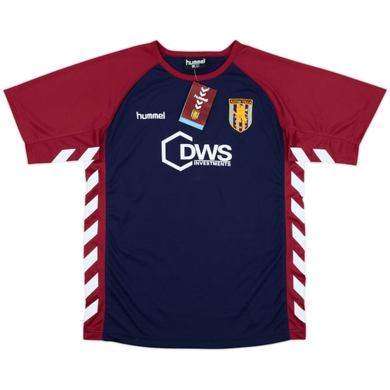 2005-06 Aston Villa Hummel Training Shirt (L.Boys)