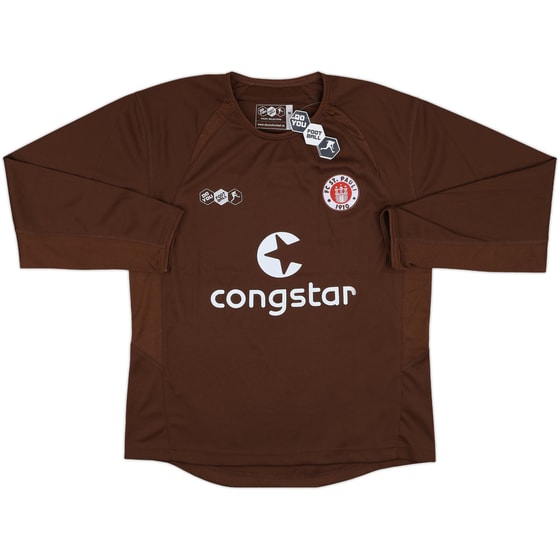2007-08 St Pauli Home L/S Shirt (M)