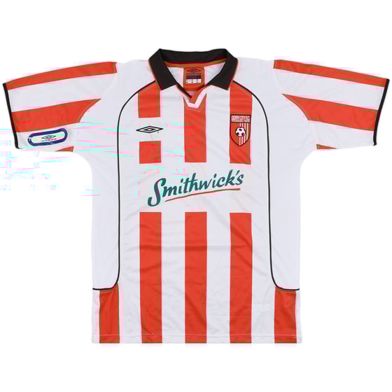 2003-04 Derry City Home Shirt (L)