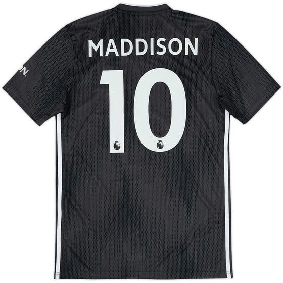 2019-20 Leicester Away Shirt Maddison #10 (S)