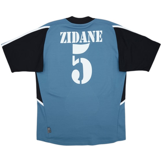 2001 Real Madrid Third Shirt Zidane #5 - 7/10 - (M)